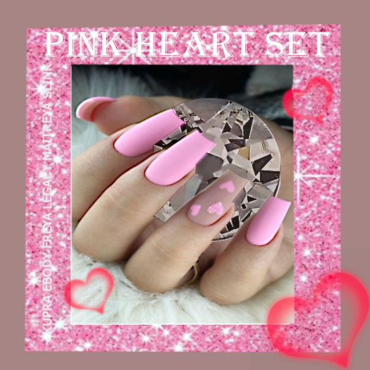 Pink Hearts SET