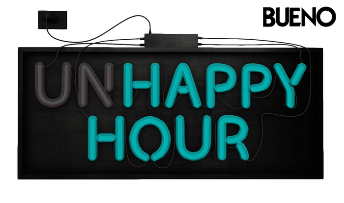 BUENO- Happy Hour Neon -Aqua