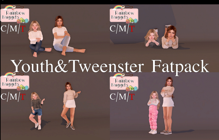 RN Youth and Tweenster Pose Fatpack