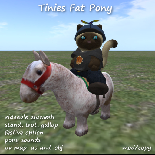 Tinies Fat Pony boxed v1.0 (not for Dinkies)