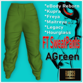 [R39] FT SweatPants AGreen