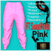 [R39] FT SweatPants Pink