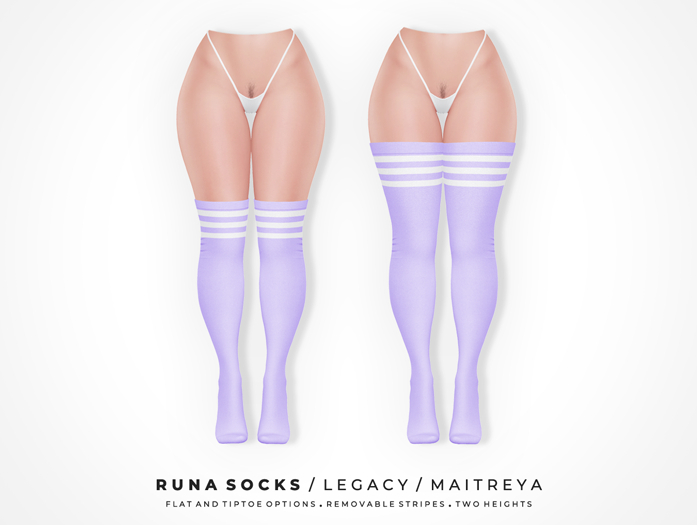 Otaku. Runa Socks / Lavender