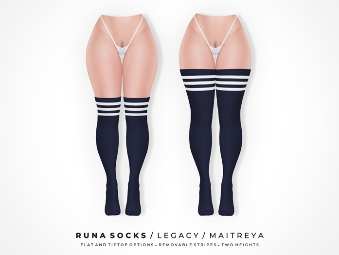 Otaku. Runa Socks / Navy