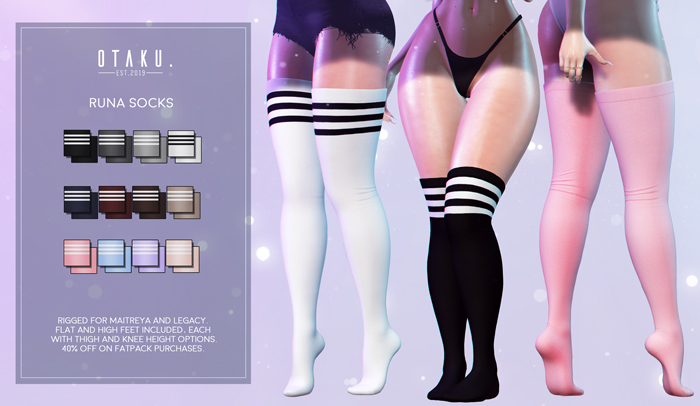 Otaku. Runa Socks / FATPACK