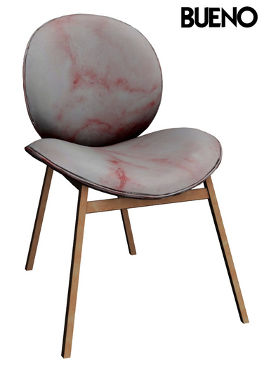 BUENO-Simple Chair-Marble