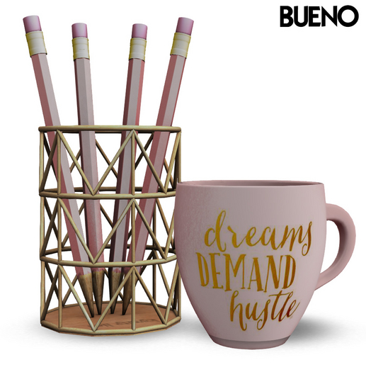 BUENO- Pencil Holder- Pink