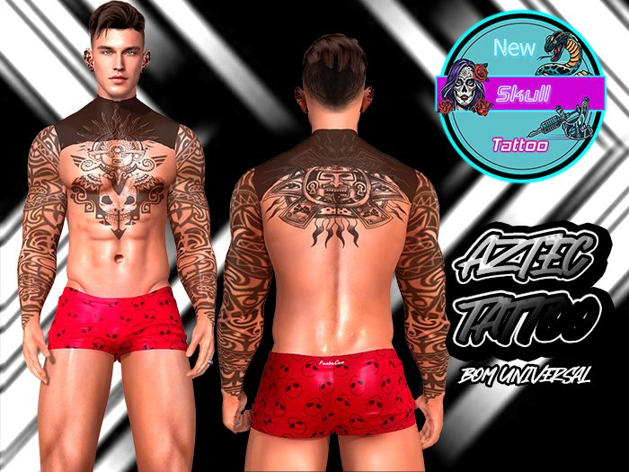 Aztec Tattoo // New Skull Tattoo