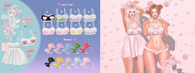 :: MOMOCHUU :: Sweet heart Dress , Top RARE
