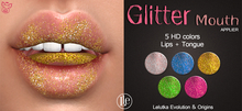 Mad' - Glitter Mouth [Lelutka Bento APPLIER]
