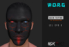 Second Life Marketplace - [ HsK Ink ] W.O.R.G mask.- EvoX | Unisex