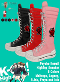 KO-H Psycho Kawaii HighTop Sneaker