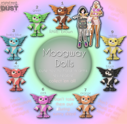 1 DUST: Moogway Brown RARE