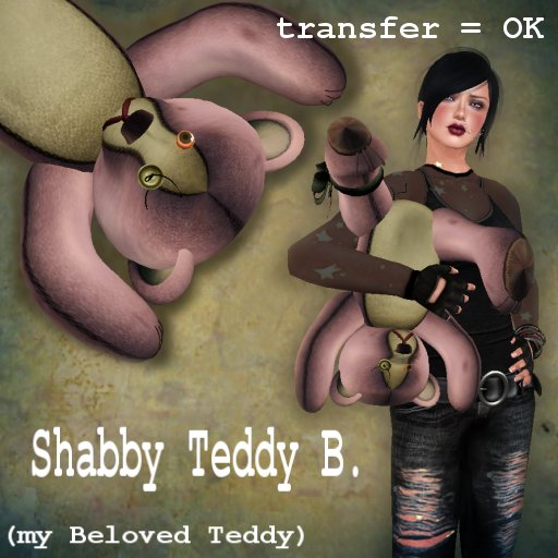 ::Ragdoll's cut:: Shabby Teddy B. v.1.1 BOXED
