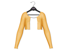 Loki - Nicole Crop Chain Cardigan - Sunny