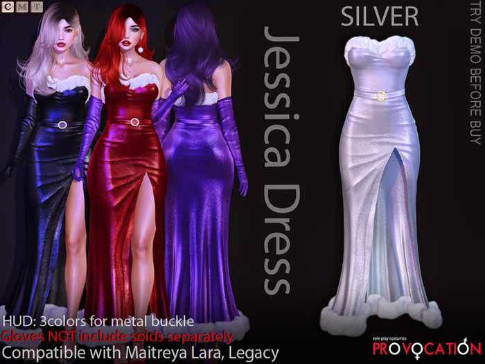 [Provocation] Jessica Dress-Silver