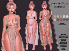 [hh] Maiara Dress SEMI SHEER