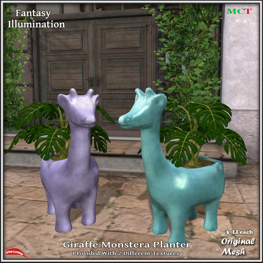 Giraffe Planter