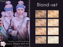 [^.^Ayashi^.^] Takane hair-Blond set