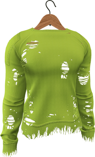 RIOT / Mutt Sweater - Lime