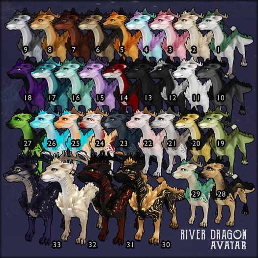 ::Static:: River Dragon Avatar VOUCHER - 31 {Fallen} RARE