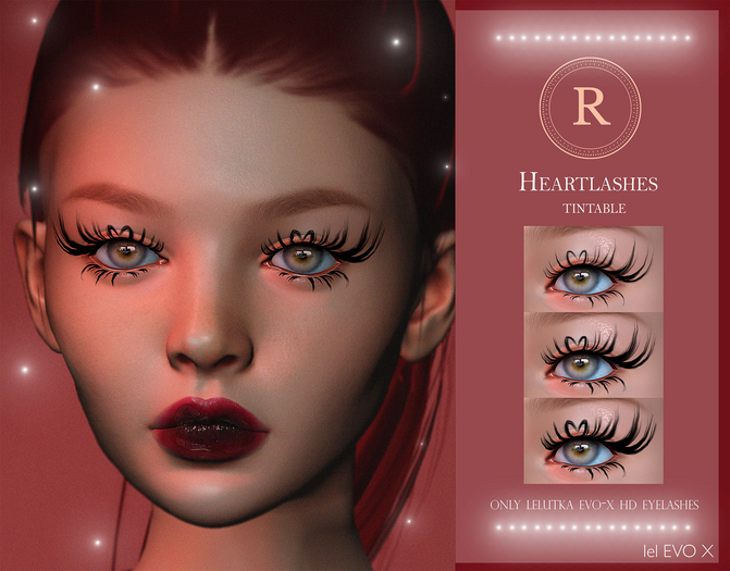 [ R U V A ] - Heartlashes - EVOX