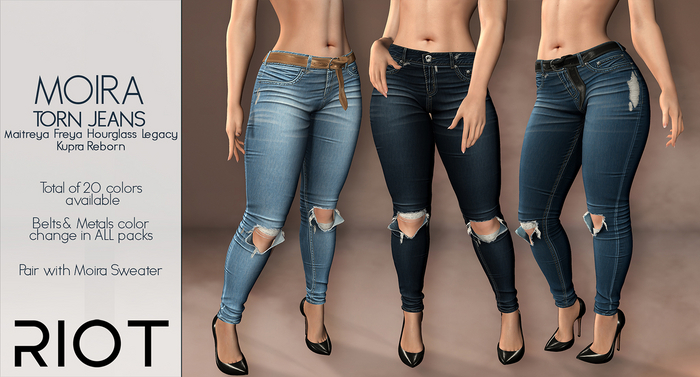 RIOT / Moira Jeans - Fatpack