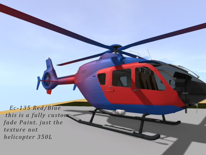 Ec-135 Red/Blue