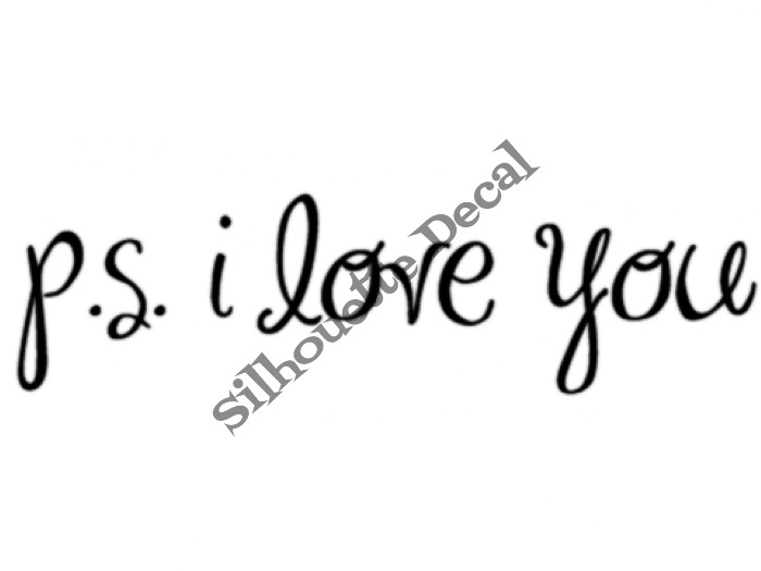 Valentine: p.s. I love you