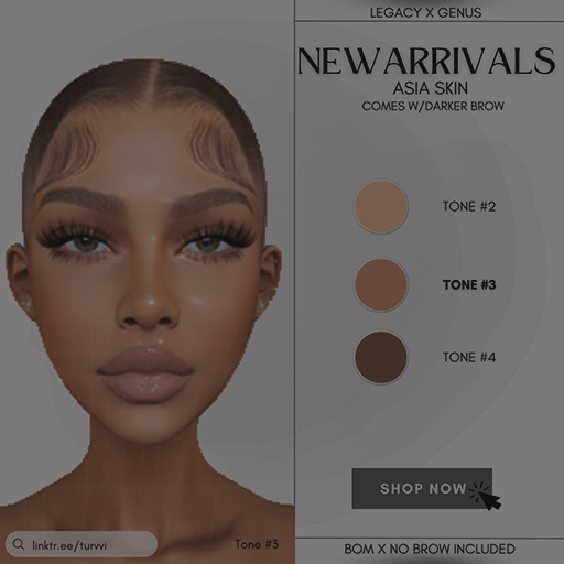 Asia Skin - Tone #3 DEMO