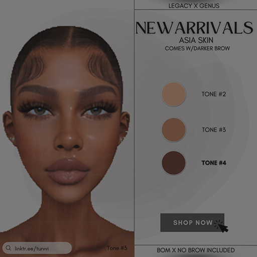 Asia Skin - Tone #4 DEMO