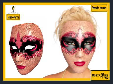 Second Life Marketplace - ::DisturbeD:: Venetian Women Mask - FULL PERM ...