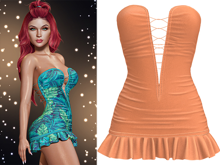 !PCP :: Tori Dress [Orange]