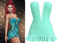 !PCP :: Tori Dress [Seafoam]