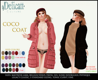 Delicatt Couture: Coco Coat Winter - 2022#jan#15