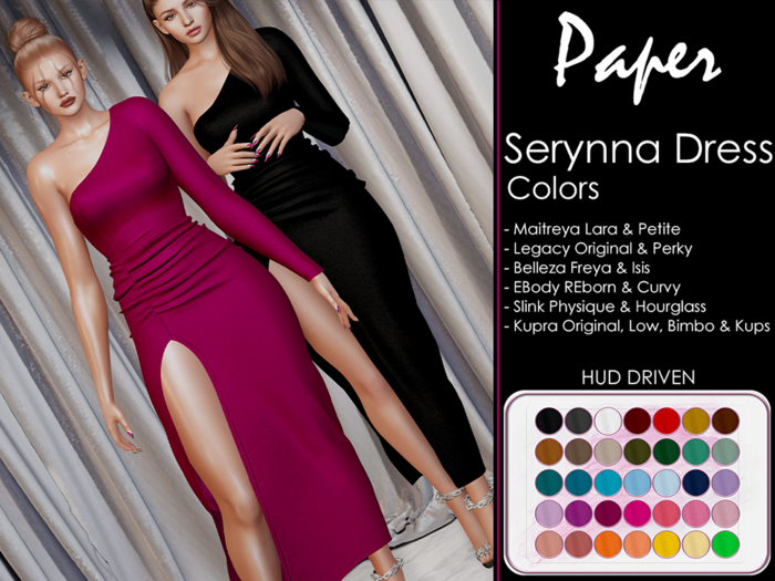 Paper. - Serynna Dress // Colors Pack