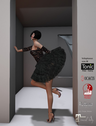 Adl Alta Moda Mini Flounced dress Ralph R.