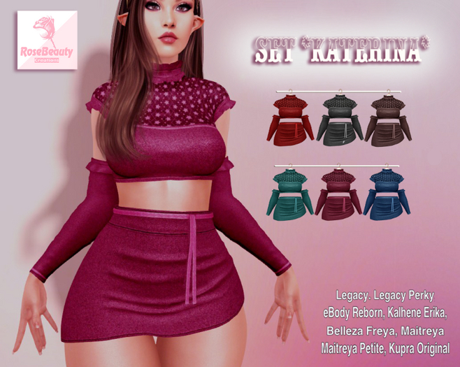 RoseBeauty_Set - Katerina/ FATPACK