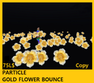 PARTICLE GOLD FLOWER BOUNCE 