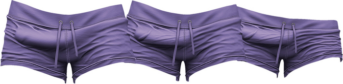 RIOT / Mobius Shorts - Lilac