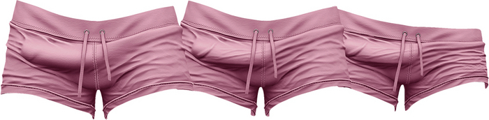 RIOT / Mobius Shorts - Blush