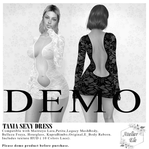 * DEMO * {AE}  TANIA SEXY DRESS