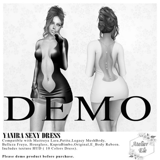 * DEMO * {AE} YANIRA SEXY DRESS