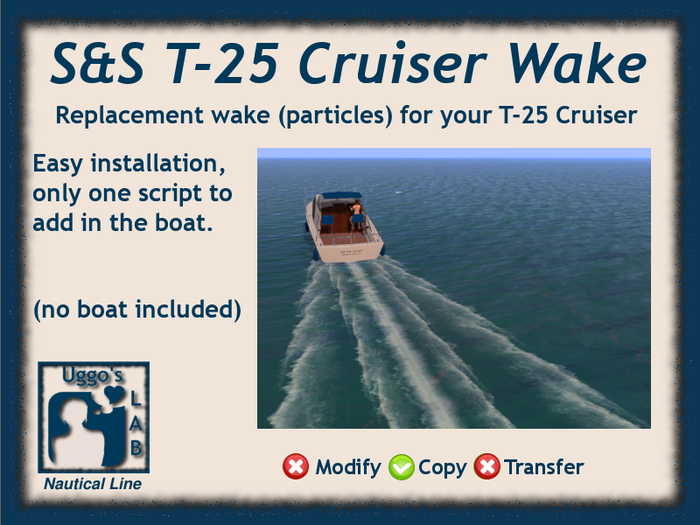 S&S T-25 Cruiser Wake