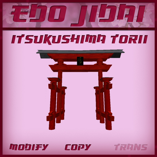 ::Edo Jidai Shop:: Itsukushima Torii - Full Detailed Gate - Outside Sim Torii Included!!! - SAVE 50%