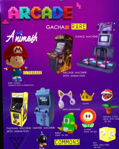 ::VOND:: ARCADE GACHA -   ARCADE MACHINE MK RARE