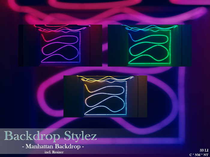 Backdrop Stylez - Manhattan Backdrop -
