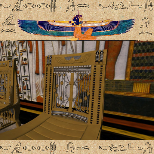 Egyptian Goddess Throne