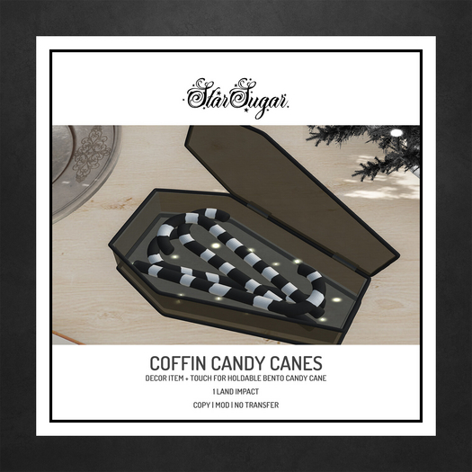 *SS* Coffin Candy Canes