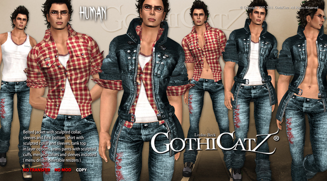 >>GothiCatz<< Human (male)